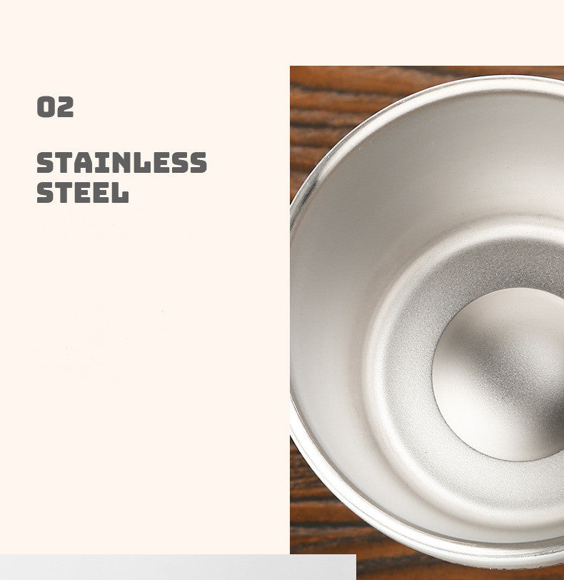 Stainless steel mug