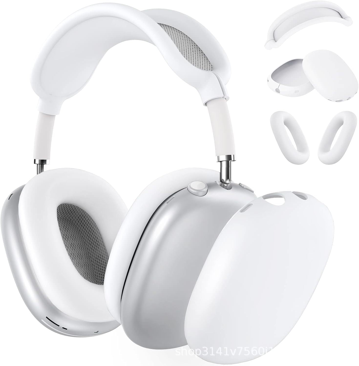 Earphone Case Silicone Earphone Case Bluetooth Headphone Case Head-mounted Protective Case