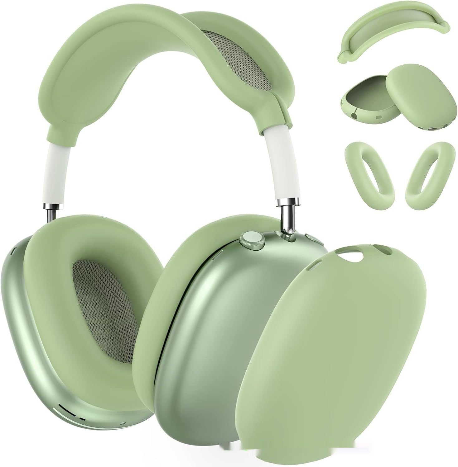 Earphone Case Silicone Earphone Case Bluetooth Headphone Case Head-mounted Protective Case