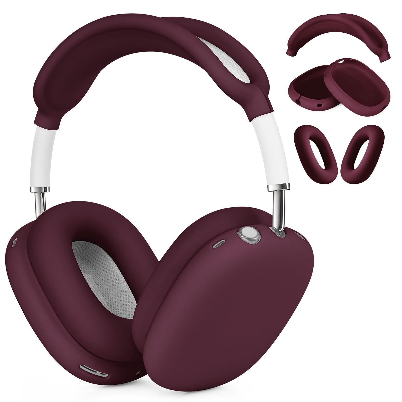 Earphone Case Silicone Earphone Case Bluetooth Headphone Case Head-mounted Protective Case
