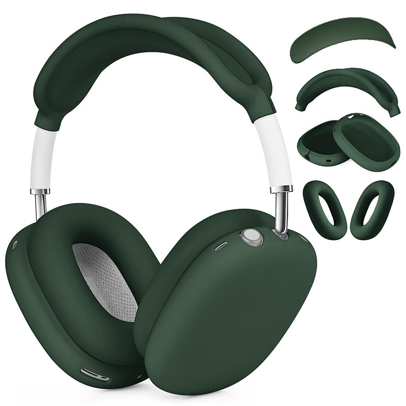 Earphone Case Silicone Earphone Case Bluetooth Headphone Case Head-mounted Protective Case