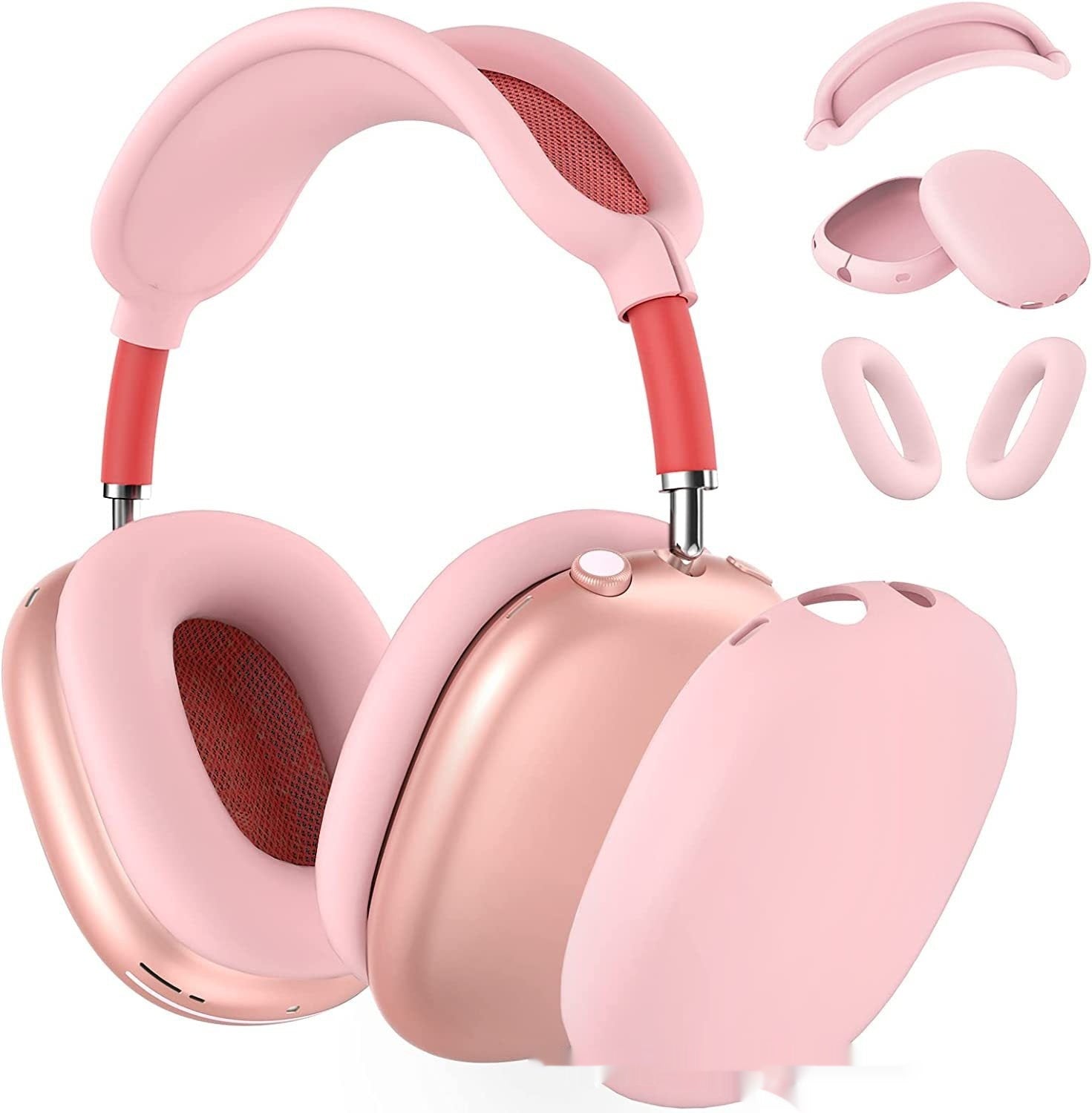 Earphone Case Silicone Earphone Case Bluetooth Headphone Case Head-mounted Protective Case